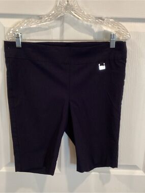 Women’s Blue Stretch Bermuda Shorts